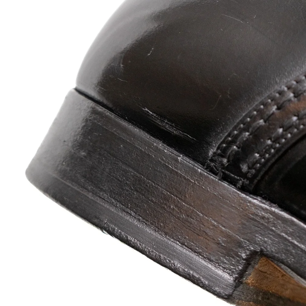 Dolce & Gabbana Men's Black Leather Oxford Dress Shoes – Size EU 42 / US‎ 9